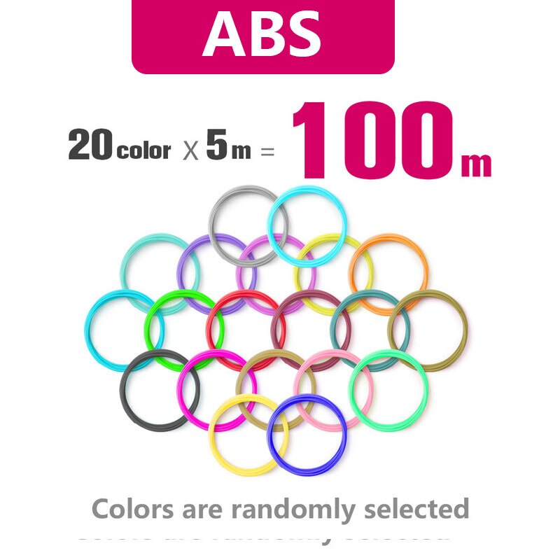 ABS 20 colors 100 m
