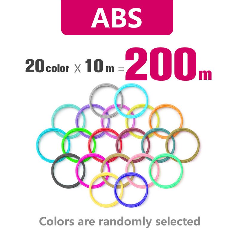 ABS 20 colors 200 m