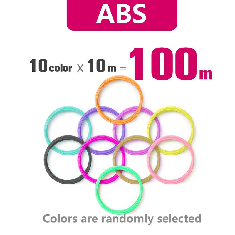 ABS 10 colors 100 m