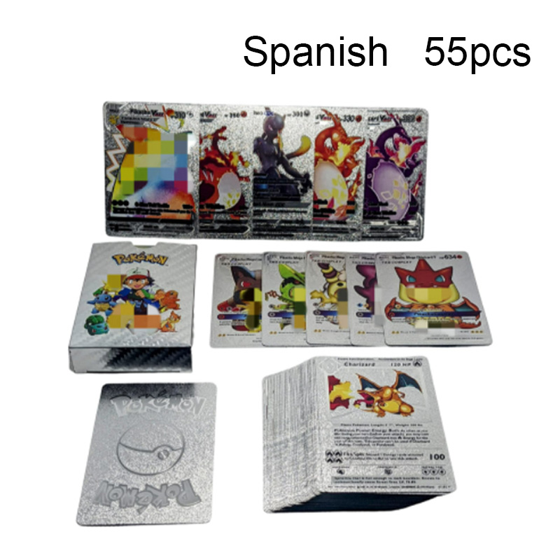 a box 55pcs Spanish