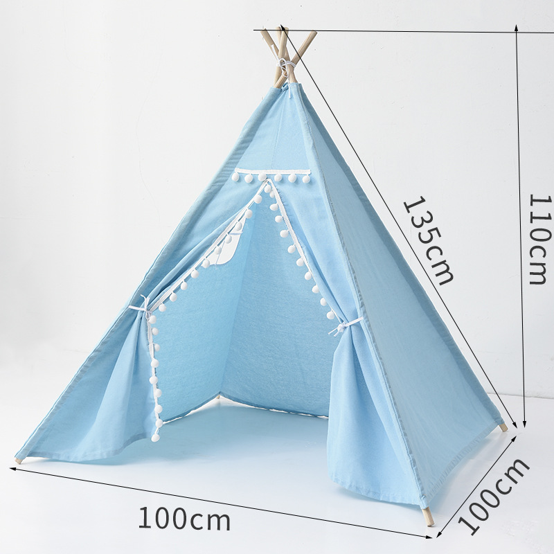blue tent