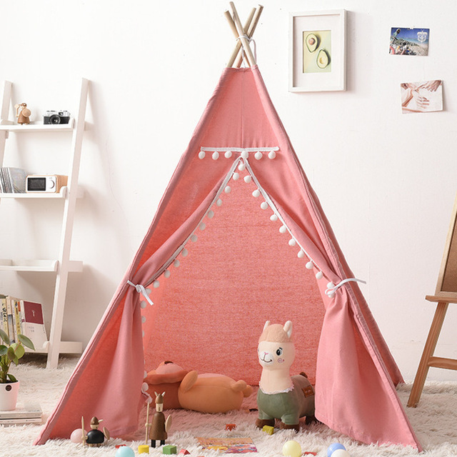 pink tent